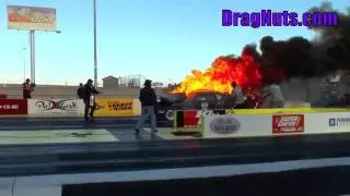 Drag Cars Spectacular Fire...