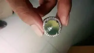 Natural green opal 00119  ( SOLD OUT )