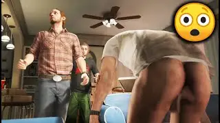GTA 5 - Trevor Shows His Penis To Floyd !!