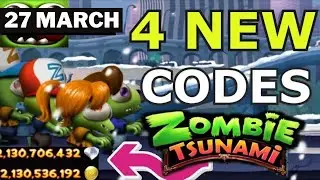 NEW ZOMBIE TSUNAMI PROMO CODES MARCH 2024 - ZOMBIE TSUNAMI CODES - CODIGOS DE ZOMBIE TSUNAMI