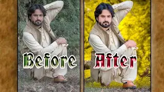 Yallow background kaise banaye step by step//viral Photo editing 2021