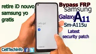 Samsung galaxy A11 Frp Bypass Google Account 