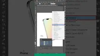 How to Merge Layer in Illustrator 