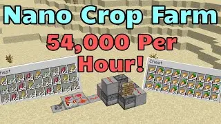 Nano Crop Farm - Max Speed (Minecraft Java)