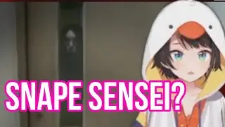 Oozora Subaru Met Snape Sensei Trapped | Night Security [Hololive/Sub]