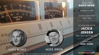 1958 • Baseball Clip • Jackie Jensen Interview - Radio Broadcast