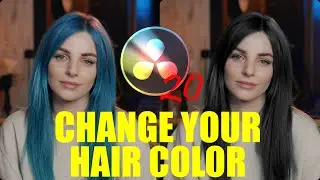 How to Change Your Hair Color in Resolve 20