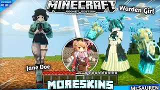 Moreskins The Best Waifu's❗Mods & Addons Minecraft PE/BE 1.21.80+