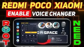 🔥VOICE CHANGER GAME TURBO ENABLE || REDMI, POCO, XIAOMI || NEED ROOT || MAGISK MODULE