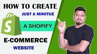 How to Create E-Commerce Website in Shopify || How to Create ecommerce website in Shopify | Hindi