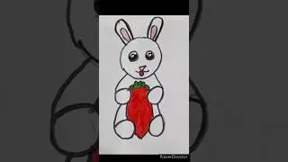 how to make a cute rabbit #step by step #pencilart