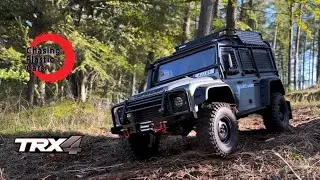 This Amazing TRX4 Defender RC Trail Truck is So Cool! #rccar