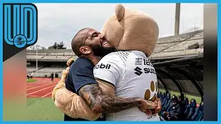 Dani Alves comparte foto abrazando a la mascota de Pumas y las redes explotan de amor