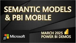 Power BI Demo - Modeling & Mobile