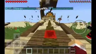 Survaile games в minecraft PE 0.14.0 (Вокруг одни читеры)!
