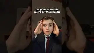 Chicos al ver a la cajera del McDonalds 