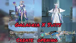 Galadrai X Suits Create opening#bgmi#bgmicreateopening