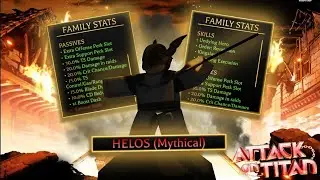 The ABSOLUTE BEST Helos Build In AOTR ROBLOX | Attack On Titan Revolution