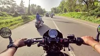 Short Ride to Varkala Cliff ! Harley Davidson Fatboy  Harley Davidson Street rod 750  insta360 one R