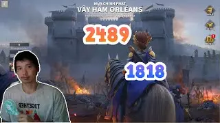 LIVE:  Vây Hãm 2489 (Mùa 2)! Gia Cát Gặp Phải Tư Mã Ý!!