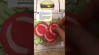 Бумажная кухня из ТТ🥰Бумажная еда
