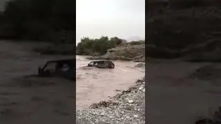 The terrible off road idea to the river