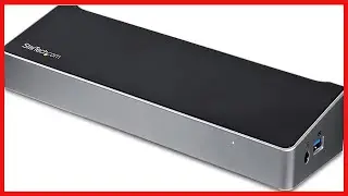 StarTech.com Triple Monitor USB 3.0 Laptop Docking Station - 4K HDMI, 2x DisplayPort - Universal USB