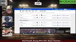 Should Boxing PPVs Be Limited, NFL Week 4 Preview, and MLB Playoff Talk