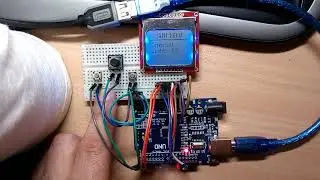 Arduino Nokia 5110 - Меню