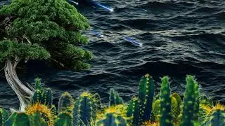 🌴nature Template video background / Free template video background (sea)