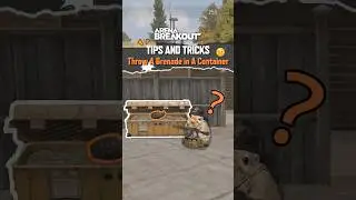 Tips and Tricks | Throw A Grenade in A Container