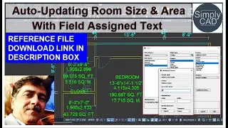 Auto-Updating Room Size & Area