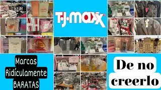 MARCAS CARÍSIMAS ahora RIDÍCULAMENTE BARATAS en TJMaxx🔥Desmáyate pero levántate porfavor💥
