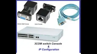 3COM Switch Console and ip configuration
