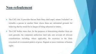 Prohibition of Torture and Ill-treatment under Public International Law