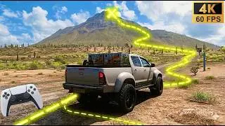 TOYOTA Hilux  - Offroading | Forza Horizon 5 | PS5  Controller gameplay