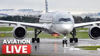 🔴 Manchester Airport LIVE ✈️