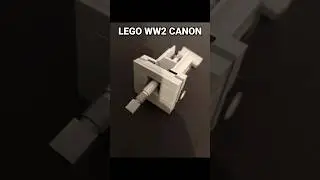 LEGO WW2 Canon #lego #ww2 #canon