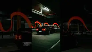 Photographing a Nissan Skyline R32 (Long exposure + NEEWER RGB1 Lightbar)