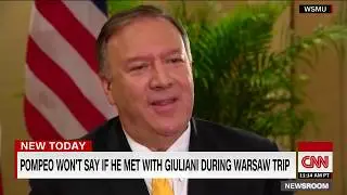 Pompeo Tells Reporter She 'Has Her Facts Wrong'