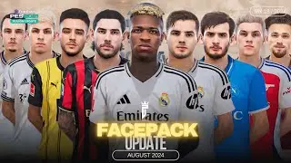 Facepack Update Pes 2021 & Football Life 2024 Vol.18 (SIDER) PC