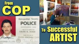 How I went from cop to successful artist