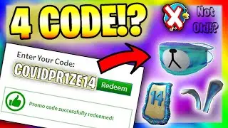 *4 Code!?* ALL NEW PROMO CODES in ROBLOX !? (September 2020)