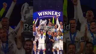 Every UCL Winner (2024-2000) 🏆