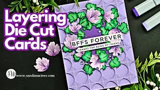 Easy Layering Die Cut Cards