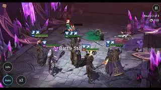 Raid Shadow Legends Hard Doom Tower Floor 005 Dark Fae Rotation