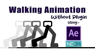 How to do Walking Animation Without pluging In after effects Hindi || Noob Vfx