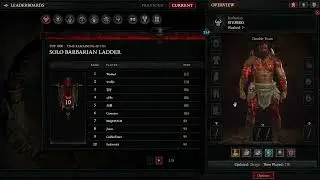 Diablo 4 Hardcore S12 - Class tier list