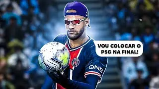 Neymar de Juliet e Boné vs MANCHESTER CITY pela CHAMPIONS LEAGUE! PES 2021