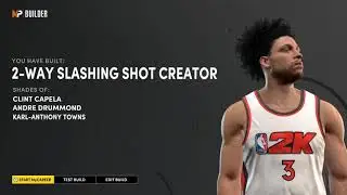 1ST 2 WAY SLASHING SHOT CREATOR AT CENTER IN 2K21 NEXT GEN